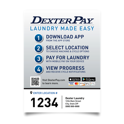 Instructional Poster (English) | No Logo